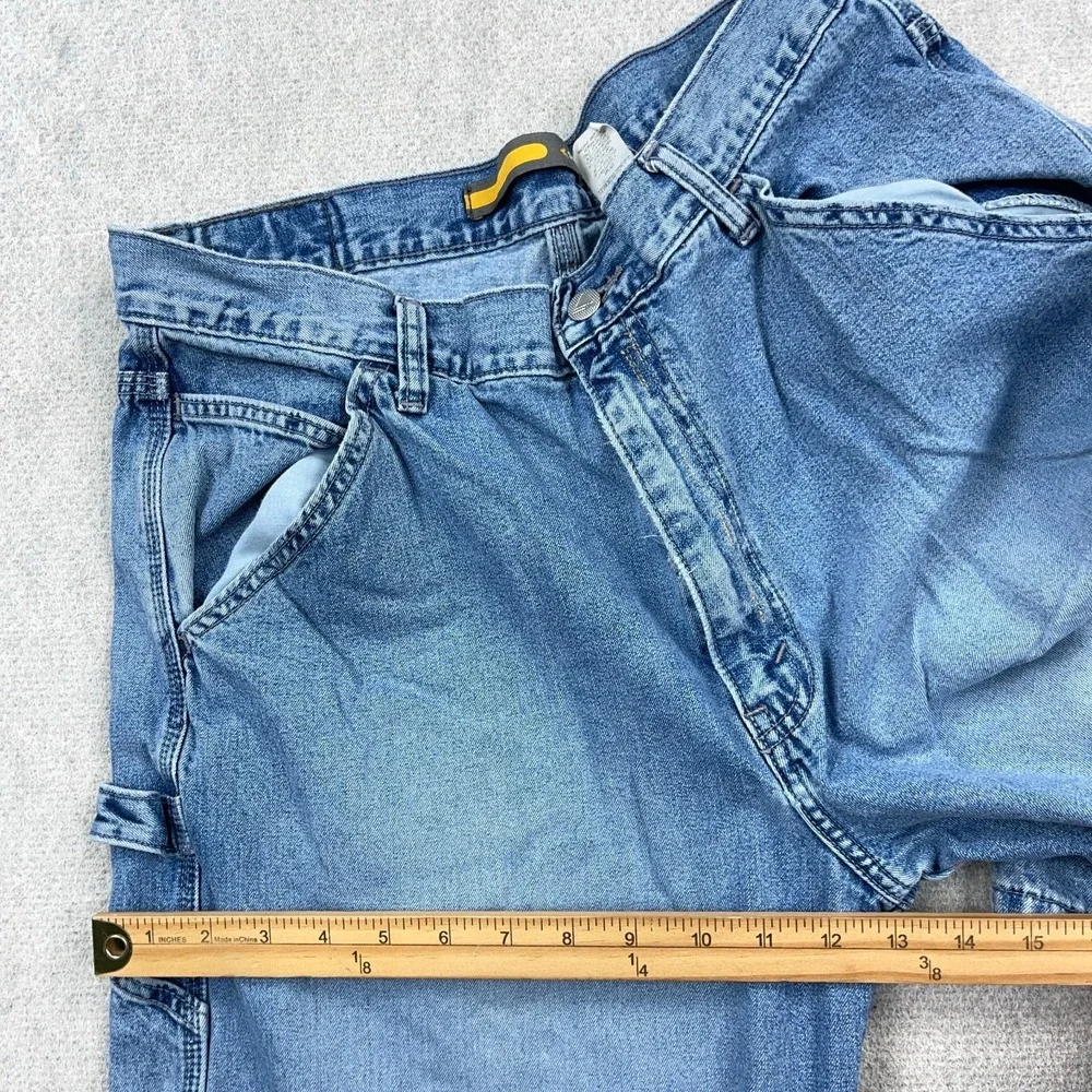Vintage Levis Silver Tab Carpenter Jeans Men 32x30 Dungaree Baggy Skate Y2K 2002